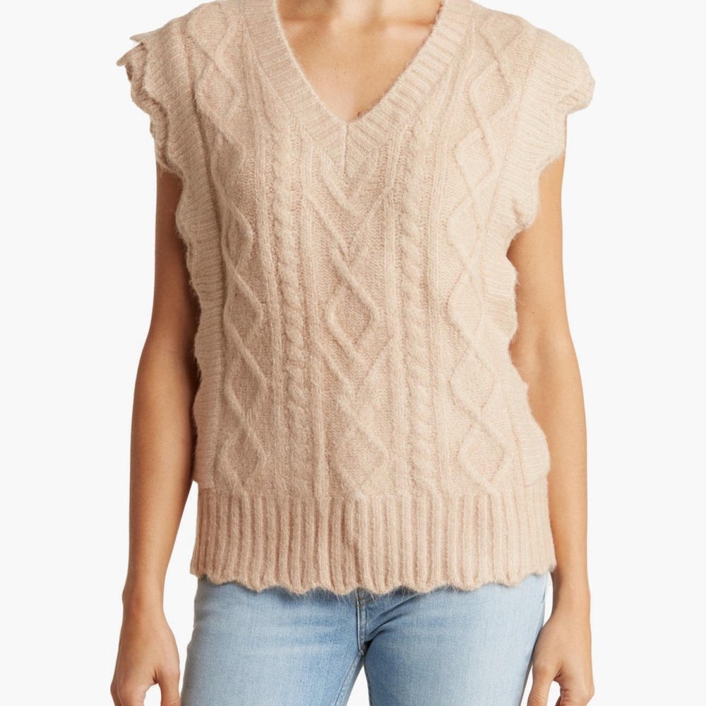 FRNCH Paris Tamara Knit Sweater Vest